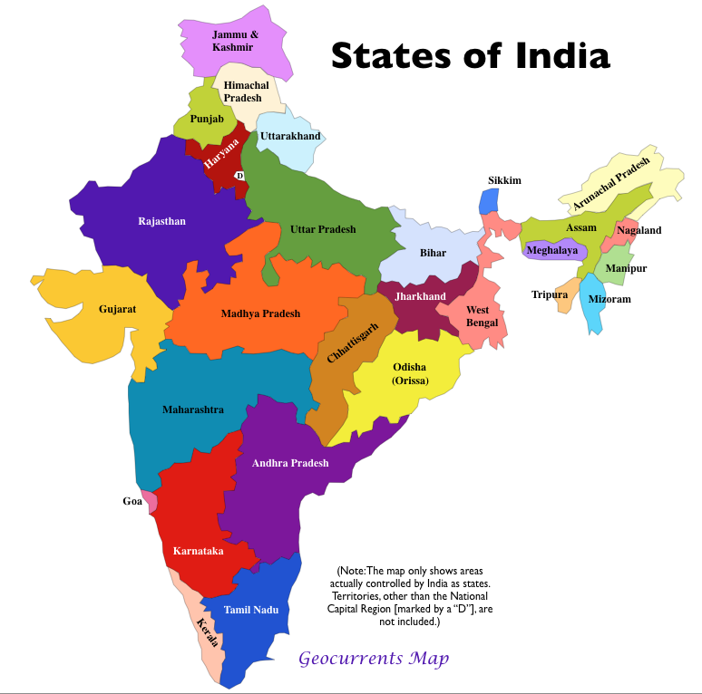 Colourful India